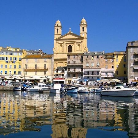 Appartement Vue Mer Avec Parking Gratuit Sur Place Bastia  Luaran gambar