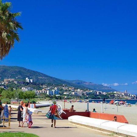 Appartement Vue Mer Avec Parking Gratuit Sur Place Bastia  Luaran gambar